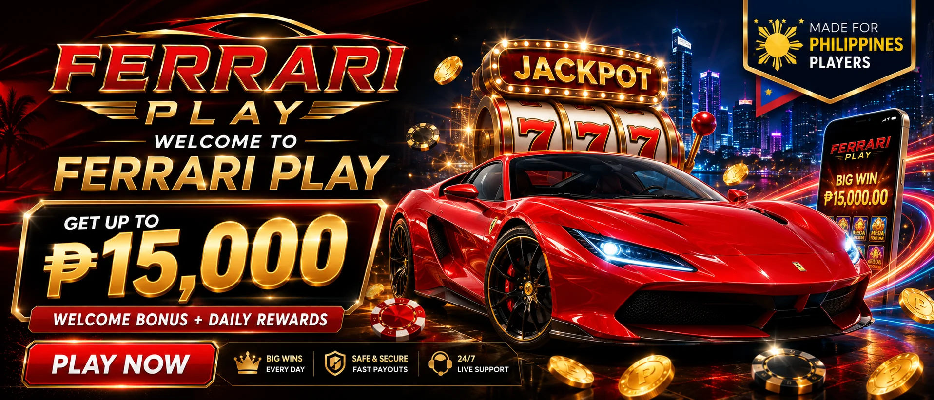 FERRARI PLAY  -  hero
